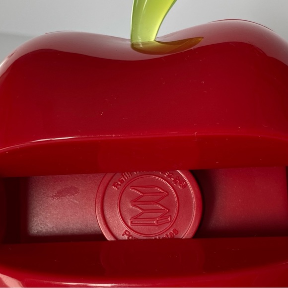 Post-It Note Dispenser Red Apple Pop-Up for 3x3 inch Notes Teacher School EUC - Picture 8 of 12